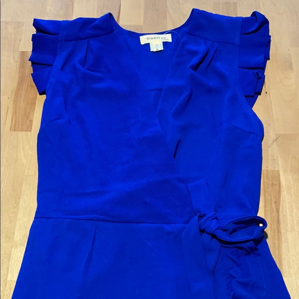 Vibrant blue dress